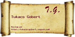 Tukacs Gobert névjegykártya